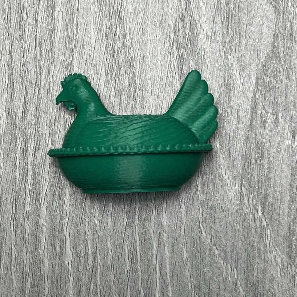 Set 6 Hen On‎ Nest Chicken Fridge Magnets HON 3D Printed Kitchen Farmhouse